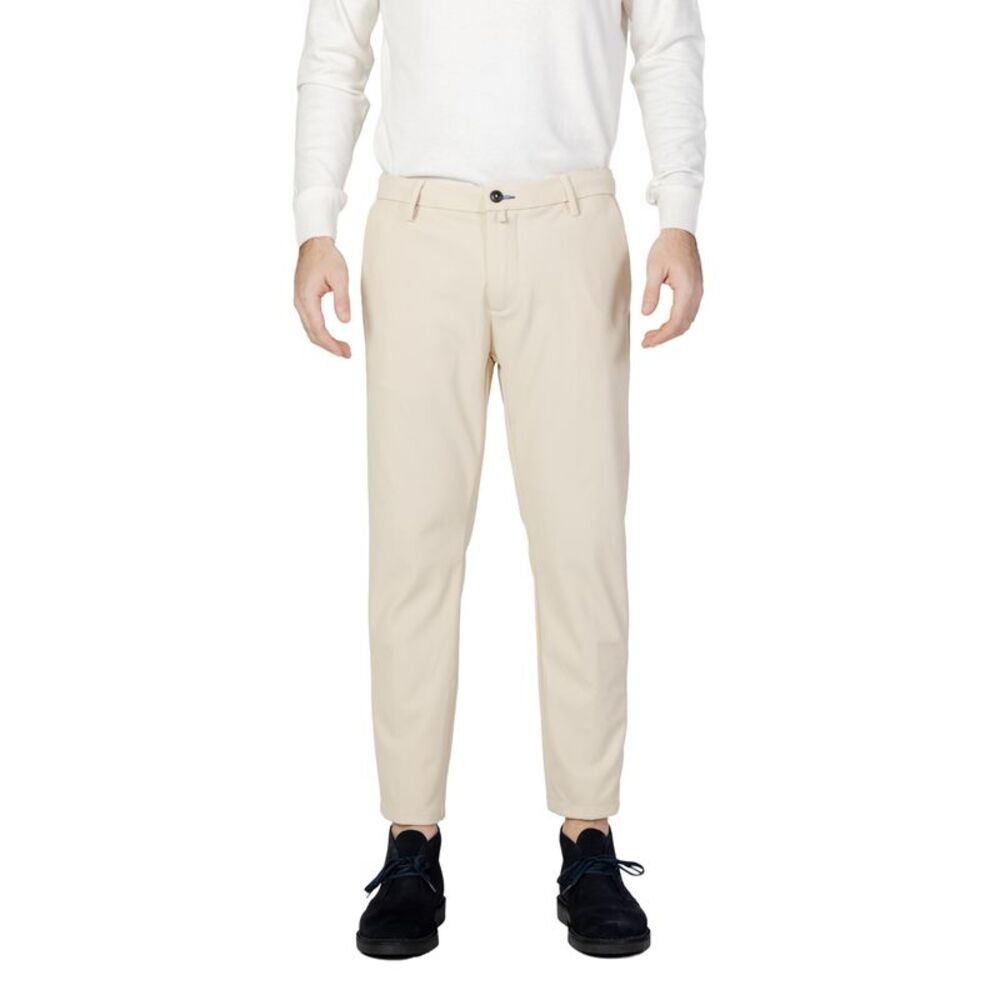 Borghese Casual Pants Beige Trousers Men Beige